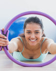 Yoga Studio Pilates Resistance Ring With Double Handle
