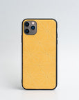 Leather Case for iPhone 11 Pro Max - Geometric Flower
