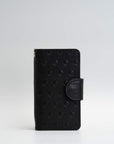 Leather crossbody case for iPhone 11 - Polka