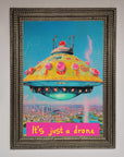 It's Just A Drone Framed Poster