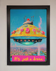 It's Just A Drone Framed Poster