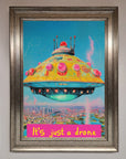 It's Just A Drone Framed Poster