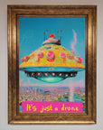 It's Just A Drone Framed Poster