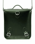 Handmade Leather City Backpack - Ivy Green