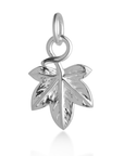 Ivy Leaf Silver Charm