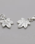 Ivy Leaf Silver Charm