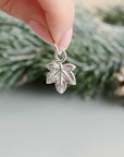 Ivy Leaf Silver Charm