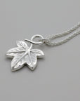 Ivy Leaf Silver Charm