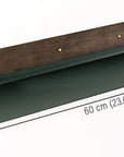 Wall Hanging Shelf with Rounded Edges 60 cm