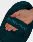Yoga Studio European Organic Buckwheat Zafu Crescent Cushion