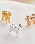 Jack Russell Terrier Silver Dog Charm