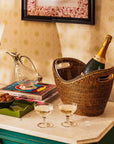 Jane's Woven Rattan Wine and Champagne Bucket