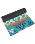 Jerome Turquoise Yoga Mat – 6 mm Extra Thick, Double-Sided Non-Slip, Eco-Friendly PER with Turquoise Water-Inspired Design | Yune Yoga-2