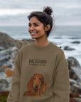 Comfy, Cozy, & Cute: The Dachshund Oversized Sweatshirt"