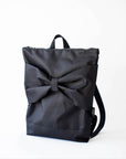 Waterproof Backpack with Black Bow