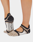 ToeSox Full Toe Bellarina Women's Yoga Grip Socks
