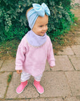 Scarf-Bib - Light Blue