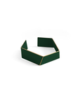 Folded Brass Bracelet in Powder Coated Finish