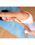 Thalassa Blue Gallery Yoga Mat