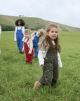 Khaki Chunky Cord Dungarees