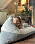 Kids Cloud Lamb Bean Bag Chair