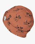 Kids Copper Dog Print Beanie Hat