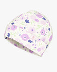 Kids Hat-Beanie for Autumn and Spring - Summer Flowers Pattern