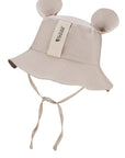 Kids Hat with Ears - Beige