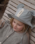 Kids Hat with Ears - Grey