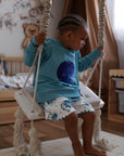 Kids Hoodie with Ears - Moon