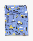 Kids Neck Tube With Construction Print For Cooler Days