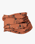 Kids Copper Dogs Neck Tube Scarf