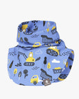 Kids Neck Warmer with Construction Print for Cool Weather