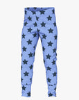 Kids Star Print Cotton Stretch Pants