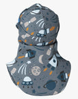 Peaked Spring-Fall Balaclava For Kids BENT - Rocket Race
