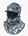 Peaked Balaclava for Kids Rocket Race