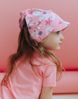 Kids Summer Hat with Dragonfly Print