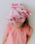 Kids Summer Hat with Dragonfly Print