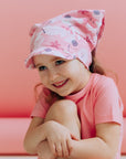 Kids Summer Hat with Dragonfly Print