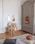 Kids Room Pineapple Mirror – Child-Friendly Acrylic & Wood