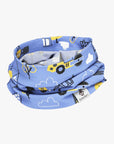 Kids Summer Scarf Construction Print