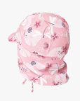 Kids Sun Hat with Ear Flaps Dragonfly
