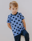 Kids T Shirt with Star Pattern