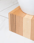 Floor Planter Podium Wooden Cubes (Set of 3)