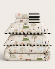 Follies in the Park - Reversible Bedding Bundle Set