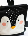 Velvet Penguin Backpack for Kids - Waterproof and Adjustable