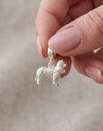 King Charles Spaniel Silver Dog Charm