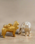 King Charles Spaniel Silver Dog Charm