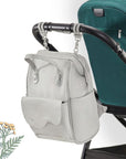Treasureback Stroller-Compatible Backpack – Ultimate Organizer & Stylish by Kinderkraft at www.brixbailey.com