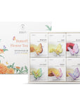 6 Butterfly Flower Tea Bag Orange Box